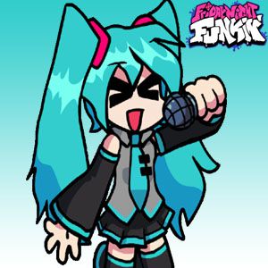 Friday Night Funkin + Hatsune Miku Online game #KBH Games FNF